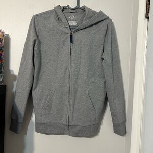 Primary Heather Gray Zip-Up Hoodie